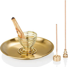 Load image into Gallery viewer, Per4um Ritual Brass Incense Holder