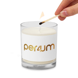 Per4um  soy wax candle