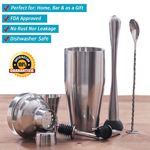 Elite Cocktail Shaker Set