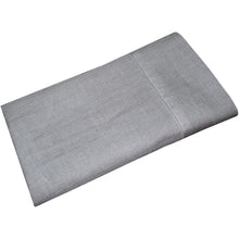 Load image into Gallery viewer, 100% Linen Hemstitch Table Cloth - Size 60x108 Charcoal - Hand Crafted and Hand Stitched Table Cloth with Hemstitch detailing. The pure Linen fabric works well in both casual and formal settings