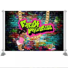 Load image into Gallery viewer, Per4um Fresh Princess 👑 Hip Hop Backdrop