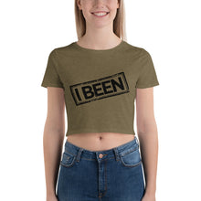 Load image into Gallery viewer, I Been / Women’s Crop Tee