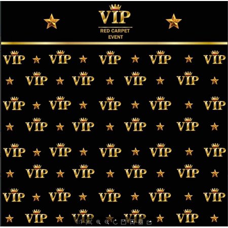 HelloDecor Polyster 5x7ft royal crown black hollywood vip banner backdrop Flannelette Birthday Adults children party photography studio background